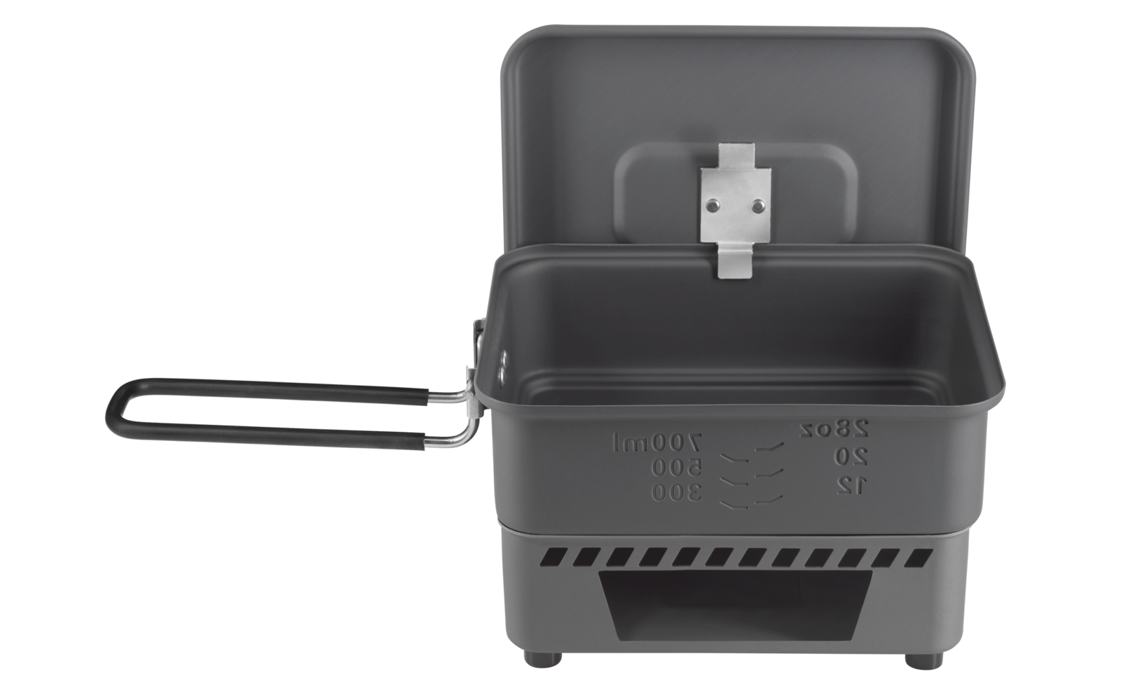 Esbit CS1100HA Trockenbrennstoff Aluminium Kochset 1,1 Liter