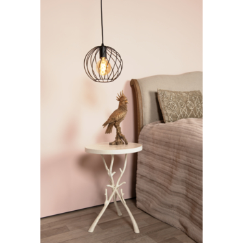 Lucide hanglamp Danza zwart Ø25 cm