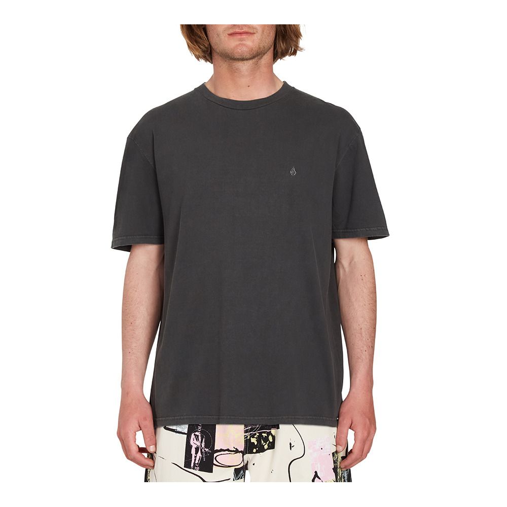 Volcom SOLID STONE - Tee-shirt Homme black