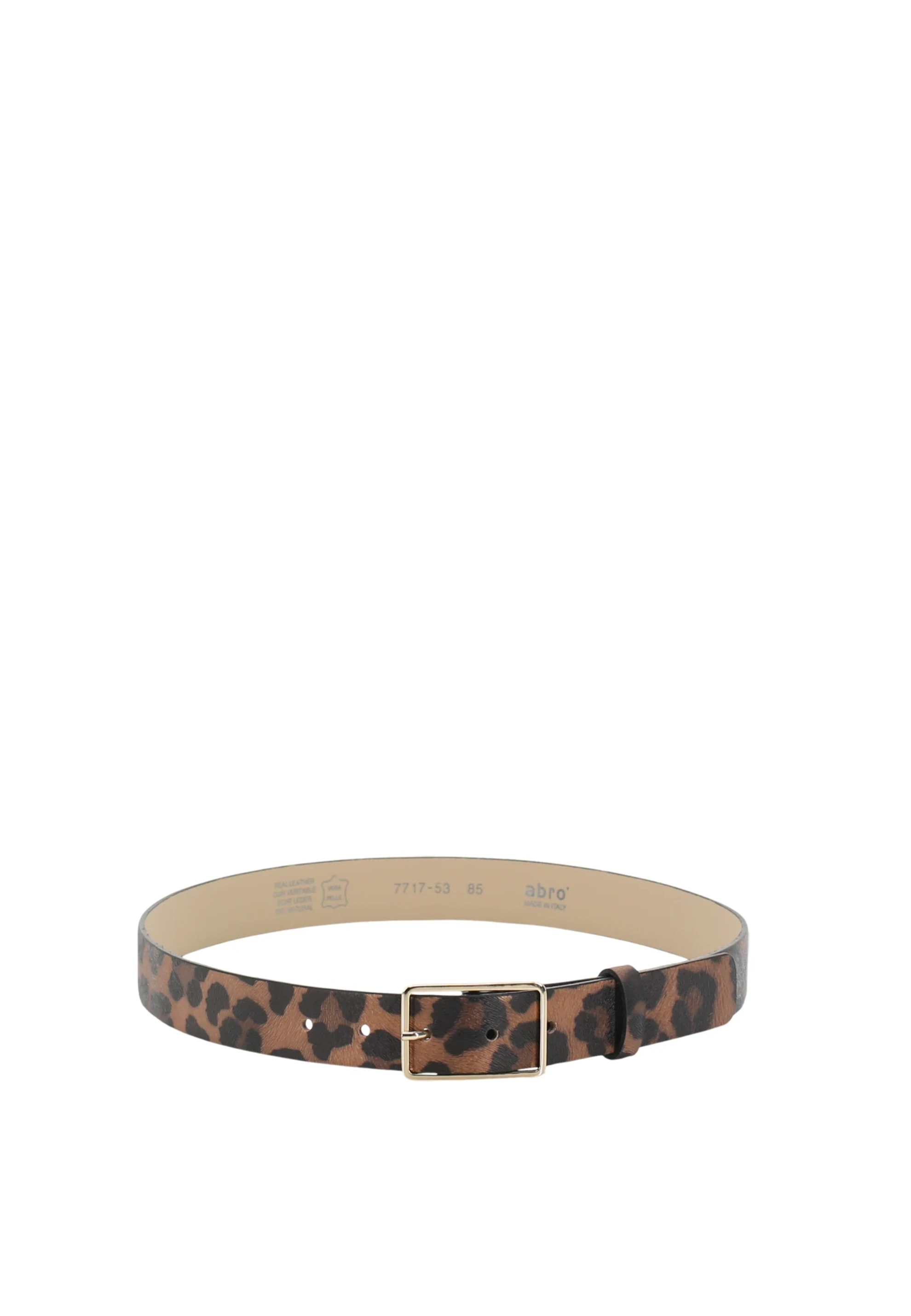 Belt Leather Leo printed Standard