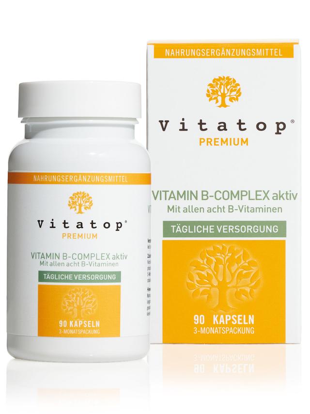 Vitamin B-COMPLEX aktiv, 3-Monatsvorrat