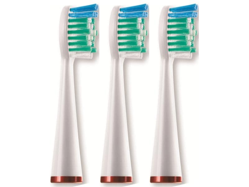 Waterpik Zahnbürstenkopf Standard SRRB-3E 3 Stück Ersatzbürsten