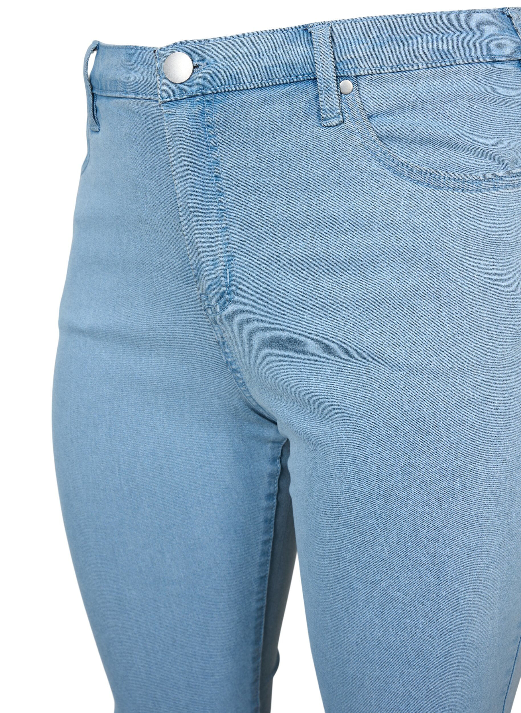 Højtaljede super slim Amy jeans