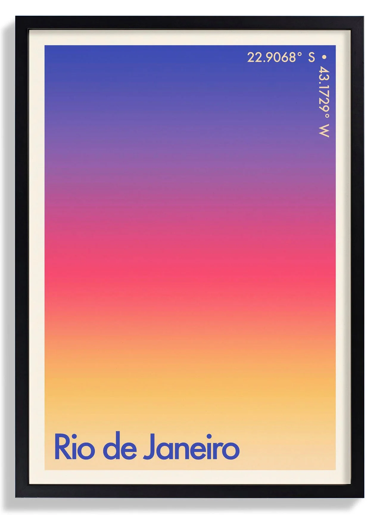 Rio de Janiero Sonnenuntergang Stadt