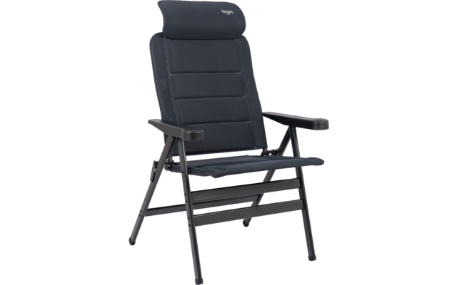 Crespo AP/238-ADC Campingstuhl extra breit mit 7-fach verstellbarer Rückenlehne / verstellbarer Kopfstütze / bis 200 kg