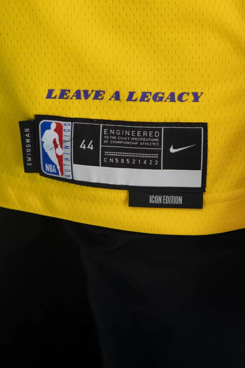 Nike Los Angeles Lakers Icon Edition LeBron James Herren Basketballtrikot