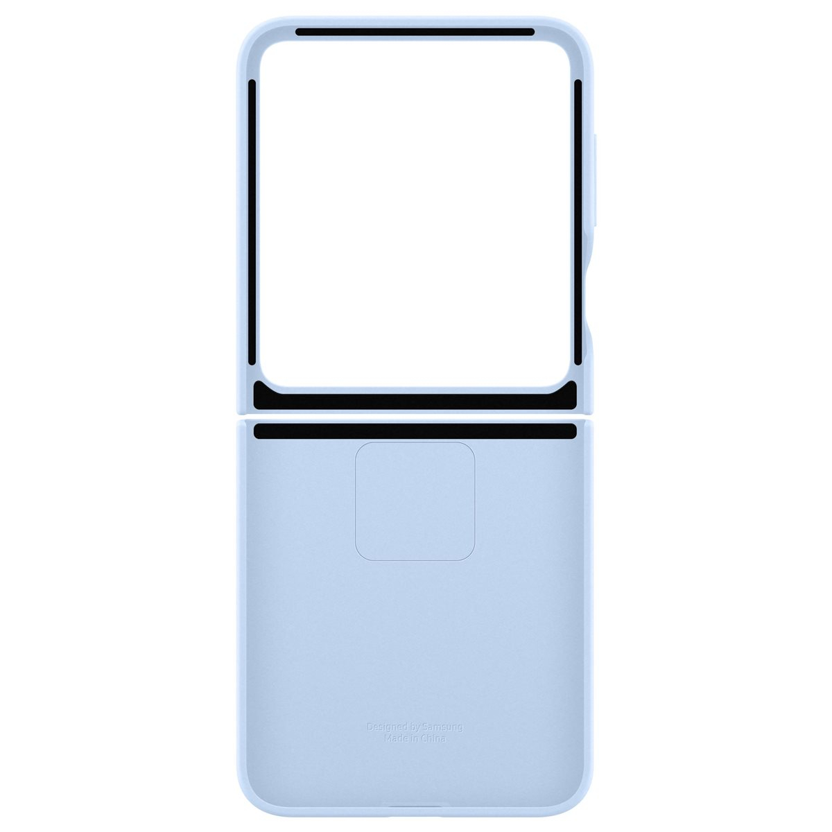 Galaxy Z Flip7 FE / Z Flip6 Silikon Cover Hülle (EF-PF741TLEGWW) - Blau