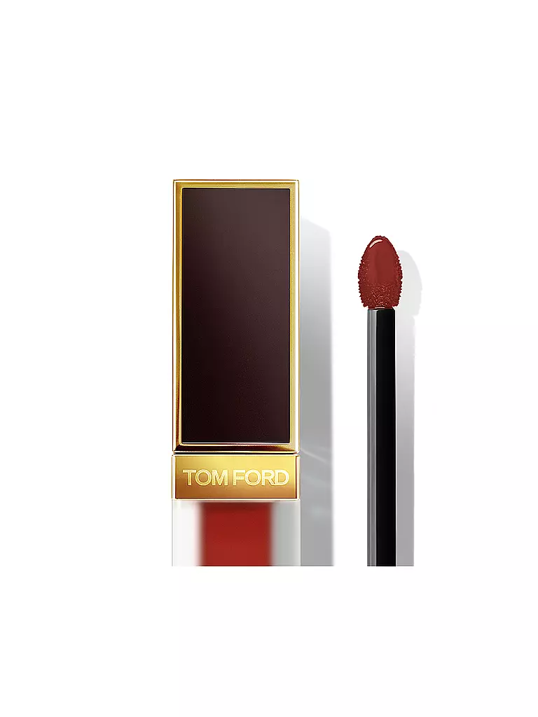 TOM FORD BEAUTY Lippenstift - Liquid Lip Luxe Matte (123 Devoted) dunkelrot