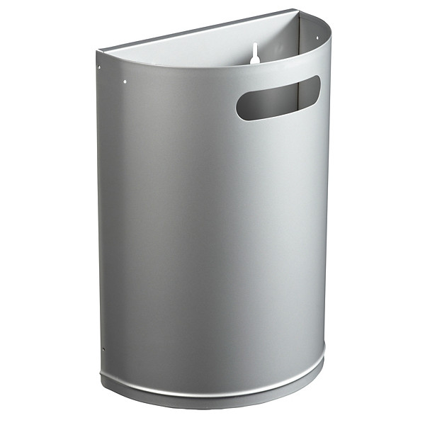ROSSIGNOL Corbeille 20 L decrochable arkea essentiel - gris metal