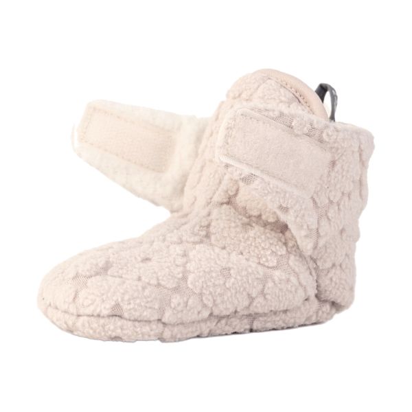 Lodger Folklore Fleece Slofjes Mauve 0-3 Mnd