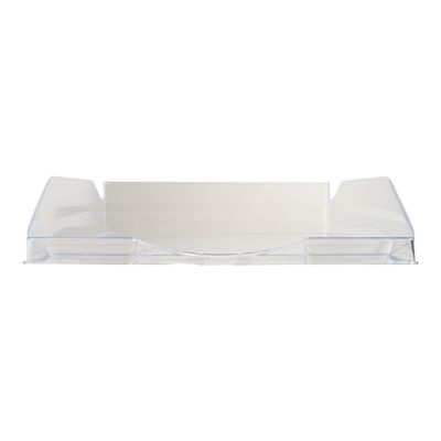Exacompta Ecotray - Corbeille à courrier cristal
