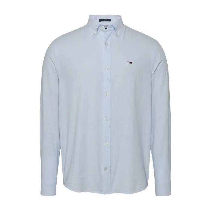 Tommy Hilfiger Regular Fit Linnen Blend Overhemd Heren