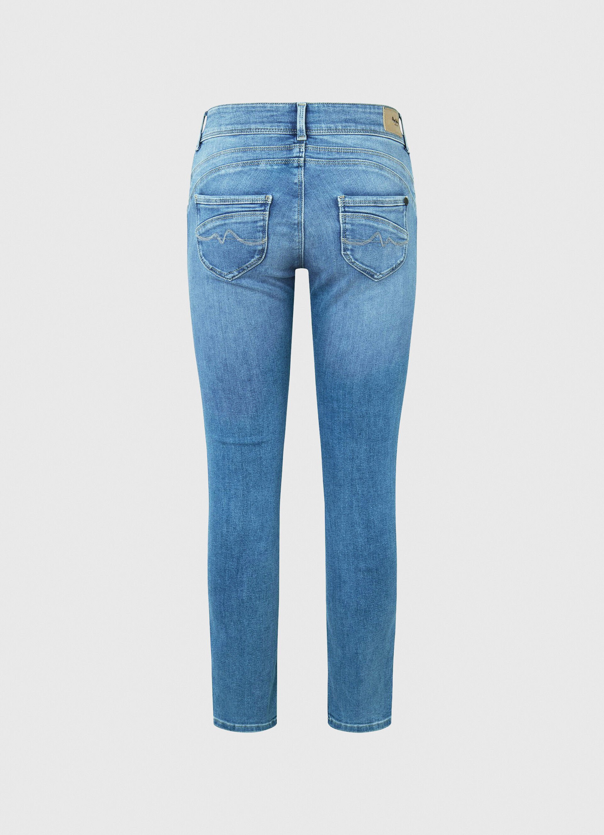 Calça jeans Brookes Fit Regular Tamanho Médio - jeans
