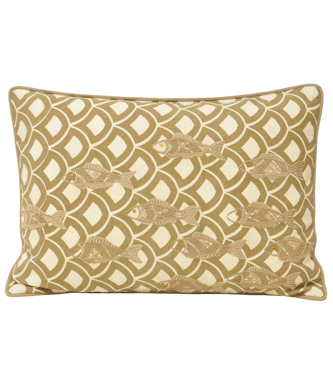 Riva Home Ionia Fish - Housse de coussin (Driftwood) (35x50cm) - UTRV508