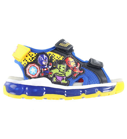 Geox Sandaler m. Lys - Android - Blåck/Royal