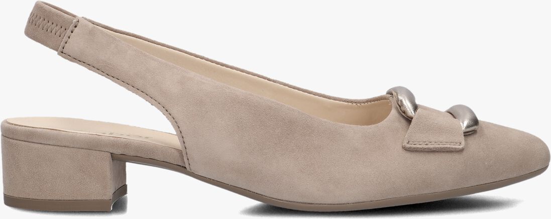 grijze gabor slingbacks 521