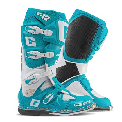 Bottes cross Gaerne SG12 2025 - Bleu / Blanc