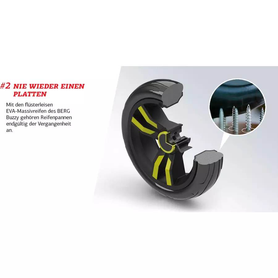 BERG Pedal Go-Kart Buzzy Red-Black - Sondermodell - Limitiert