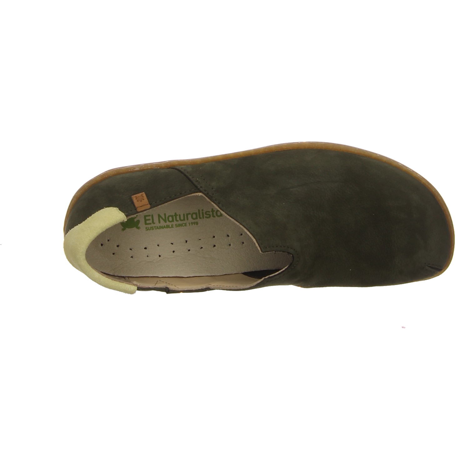 El Naturalista Slipper kaki grün
