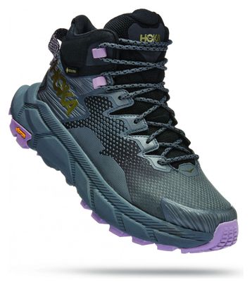 Produit Reconditionné - Chaussures Outdoor Hoka One One Trail Code GTX Noir Gris Femme