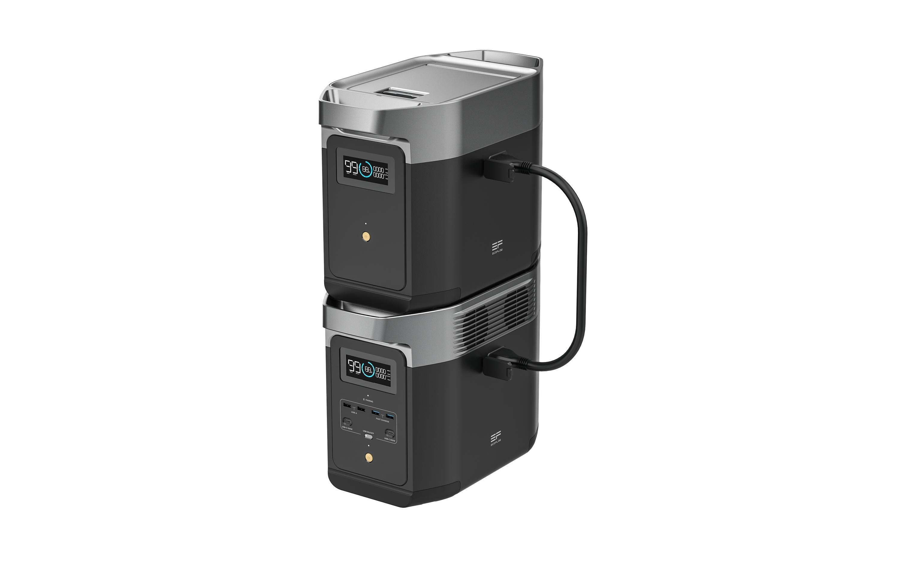 Zusatzbatterie Delta 2, 1024 Wh<br>Intelligenter Zusatzakku für Delta 2
