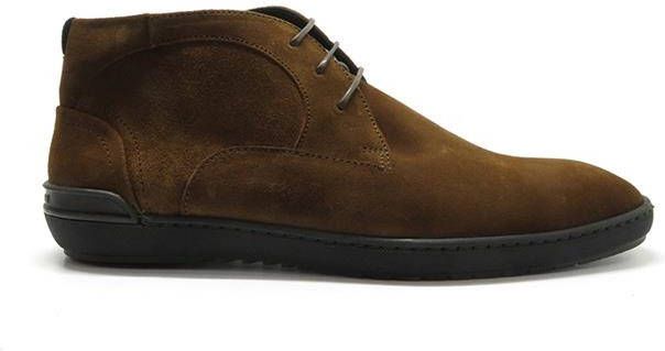 Floris van bommel 50108 De Scooper 02.18 Brown H-Wijdte Veter boots