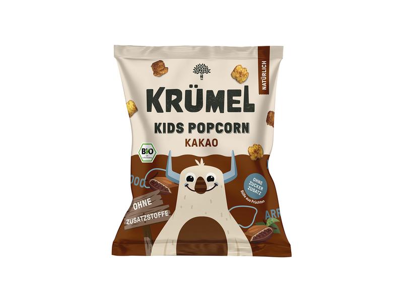 KRÜMEL Knabberspass Kids Popcorn Kakao 20 g Bio Kids Popcorn Kakao