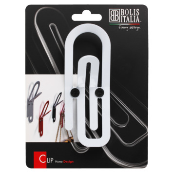 Jashaak enkel Paperclip wit zamak
