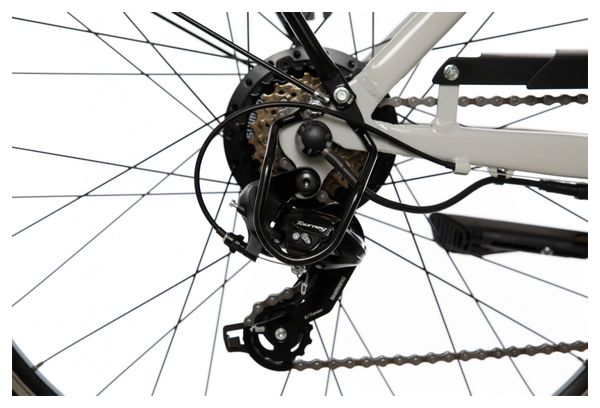 Vélo de Ville Électrique Bicyklet Louison Shimano Tourney 6V 400 Wh 700 mm Gris - Produit Reconditionné