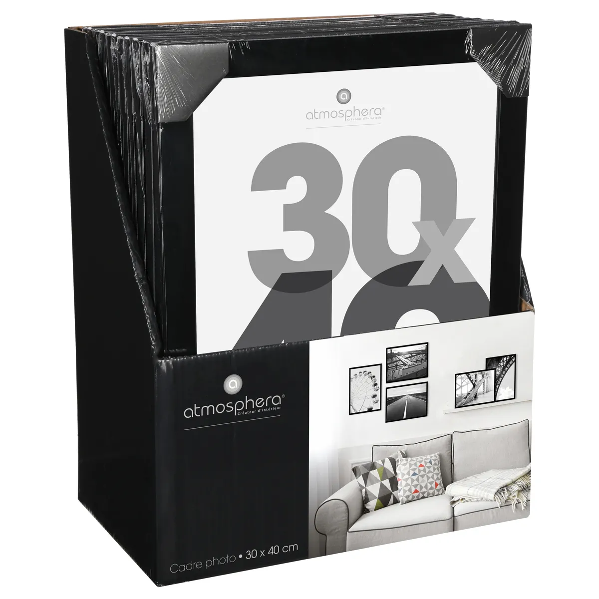 Atmosphera, Createur D'Interieur Atmosphera Cadre Photo - Noir