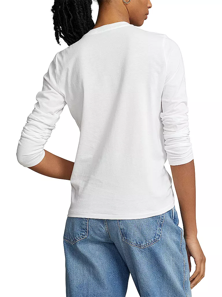 POLO RALPH LAUREN Langarmshirt weiss