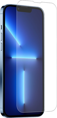 BlueBuilt Apple iPhone 14 Screenprotector Glas + BlueBuilt Soft Case Back Cover