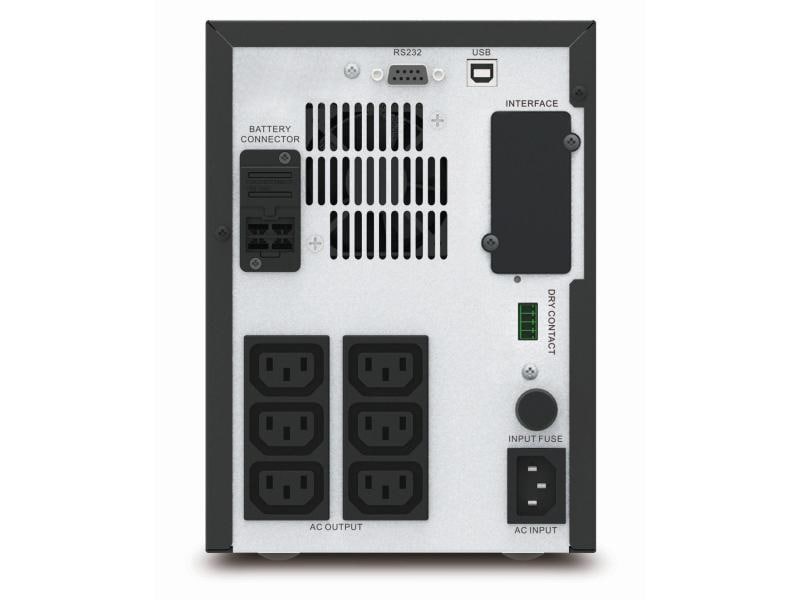 APC USV SMV1000CAI 1000 VA / 700 W Line-Interaktiv-USV als Tower Version