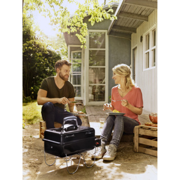 Weber Go-Anywhere gasbarbecue zwart 26 x 42 cm