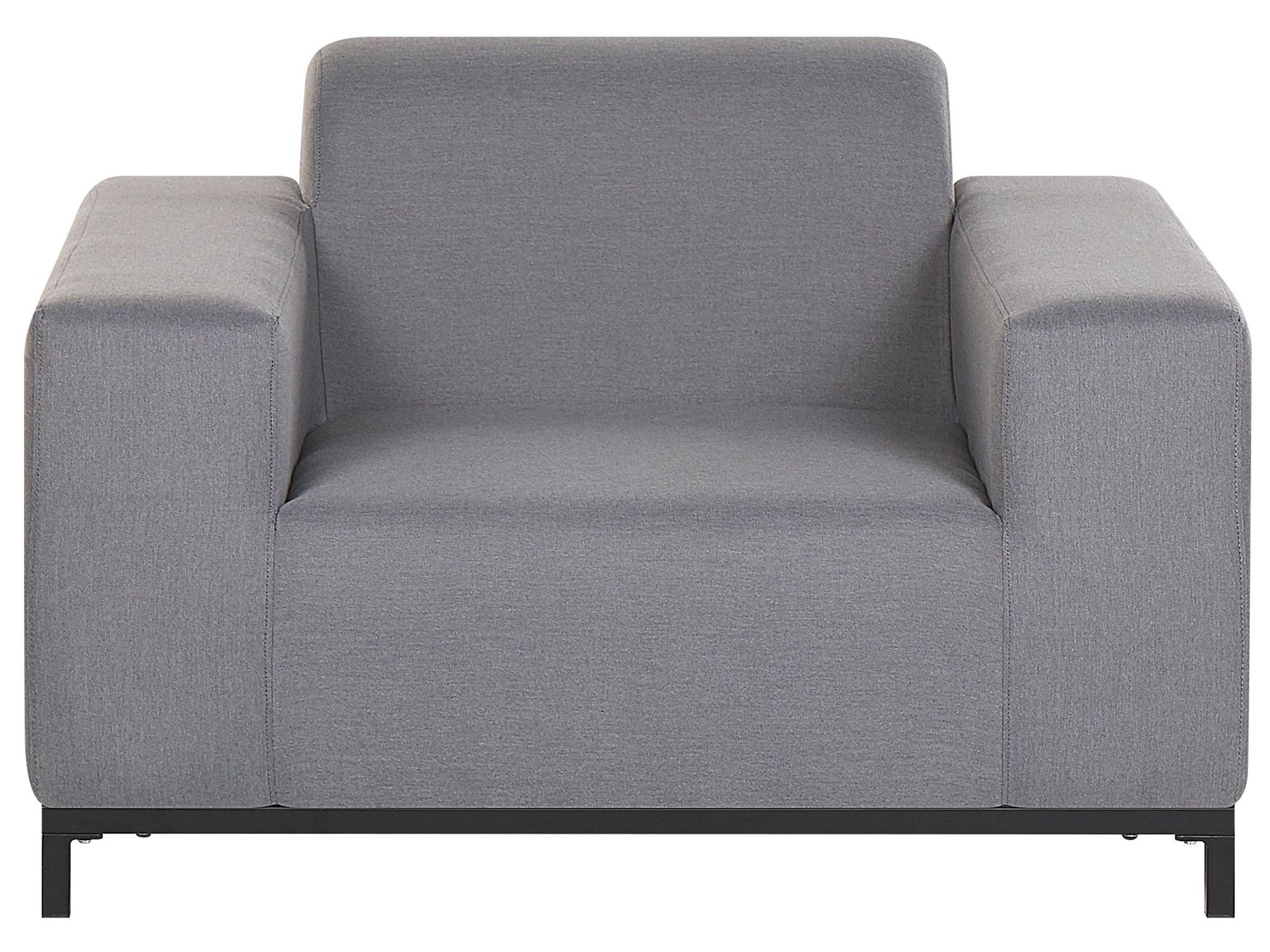 Loungeset met tafel 5-zits ROVIGO Grijs