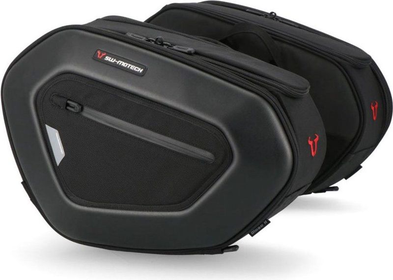 PRO Blaze - Zadeltassenset - Zwart - 1680D Ballistisch Nylon