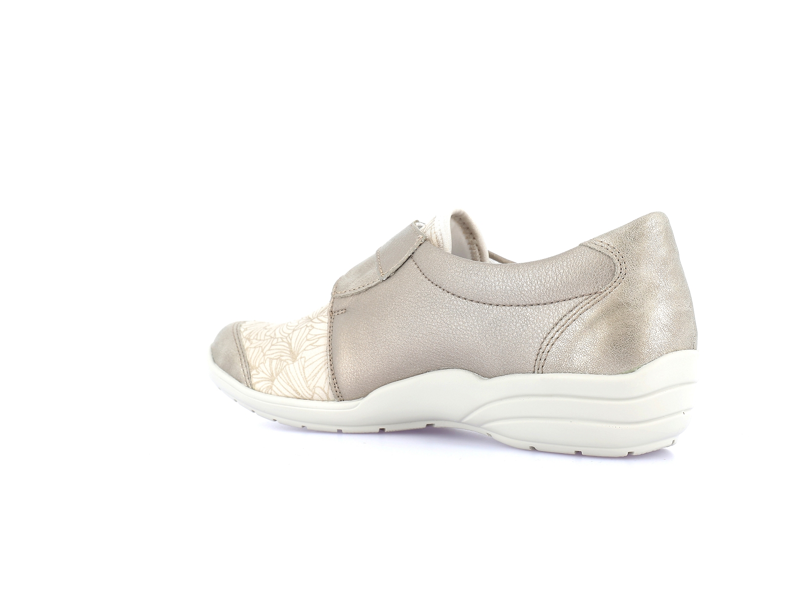 Remonte-R7600 Matières combinées Beige Or