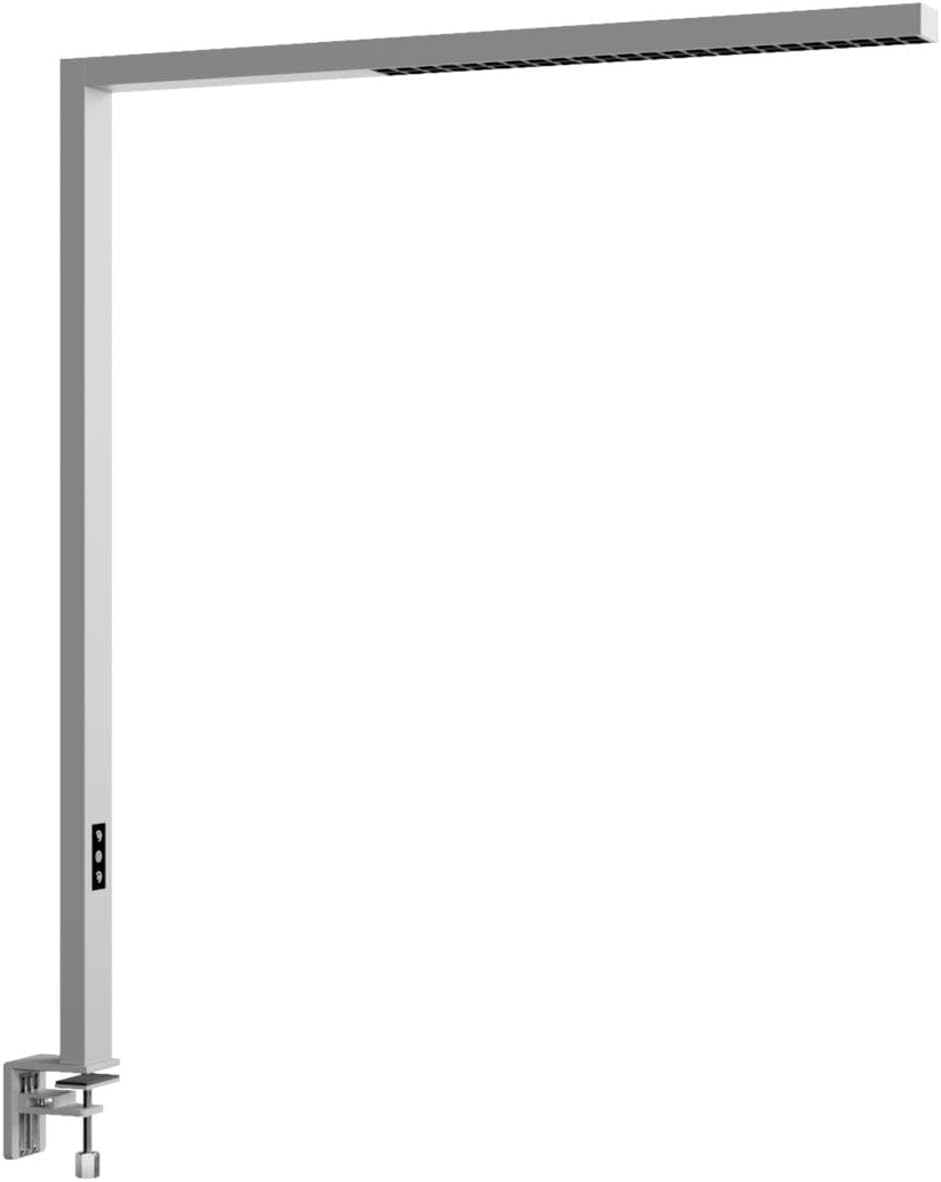 Arcchio LED Büro Schreibtischlampe Klemmlampe dimmbar, Bürolampe Schreibtisch klemmbar Up and Down 10572lm Office Klemmleuchte universalweiß 4000K