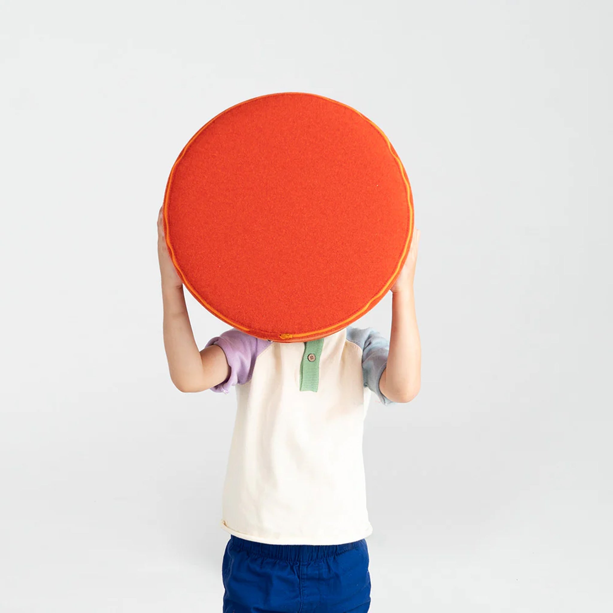 Softbaustein Pouf DEMMI Pumkin red