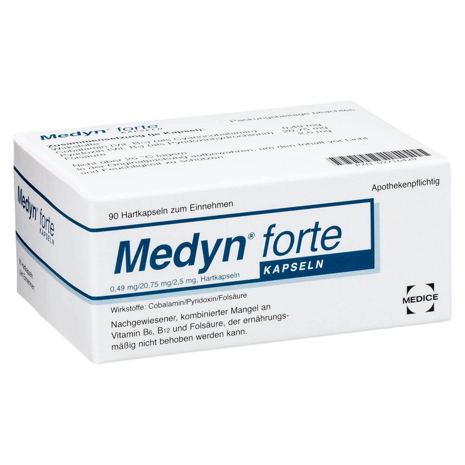 Medyn forte bei Erschöpfung durch Vitamin-Mangel