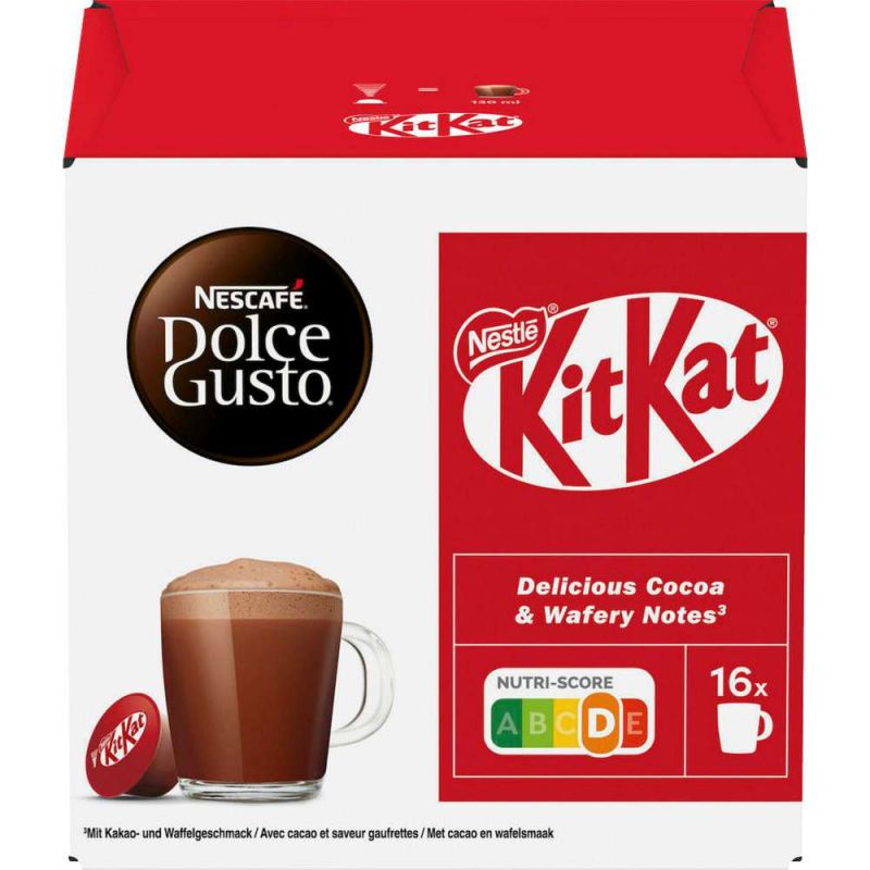 Nescafe Dolce Gusto Kapseln, KitKat 16 Kapseln MHD:31.10.25