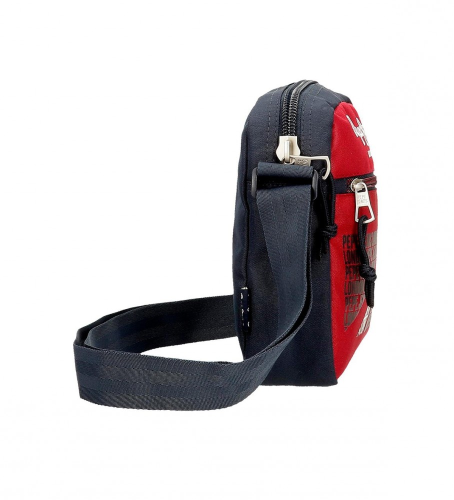Bolsa de ombro Pepe Jeans Clark vermelha