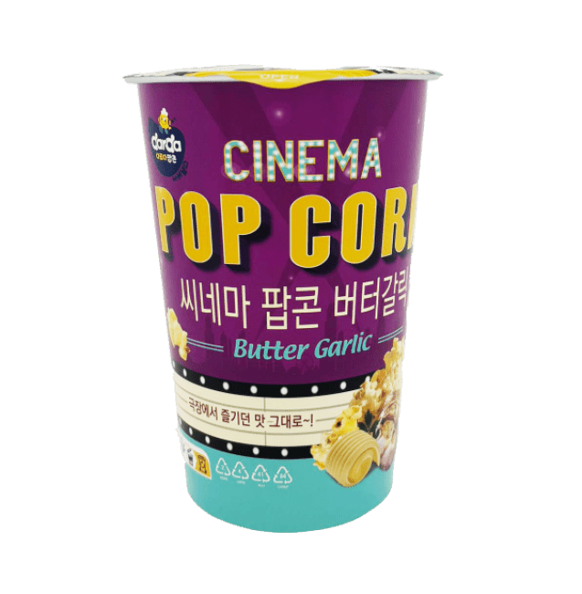 Darda Cinema Popcorn - Boter Knoflook 45g