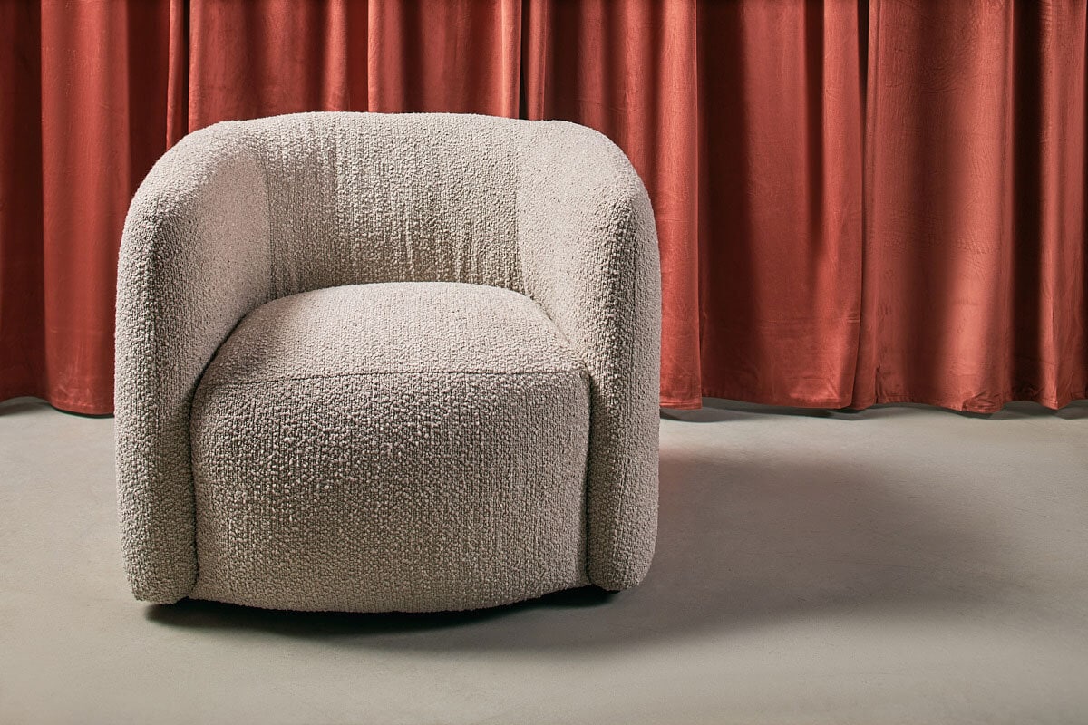 BOHOME Loungesessel HARFORD Luno sand