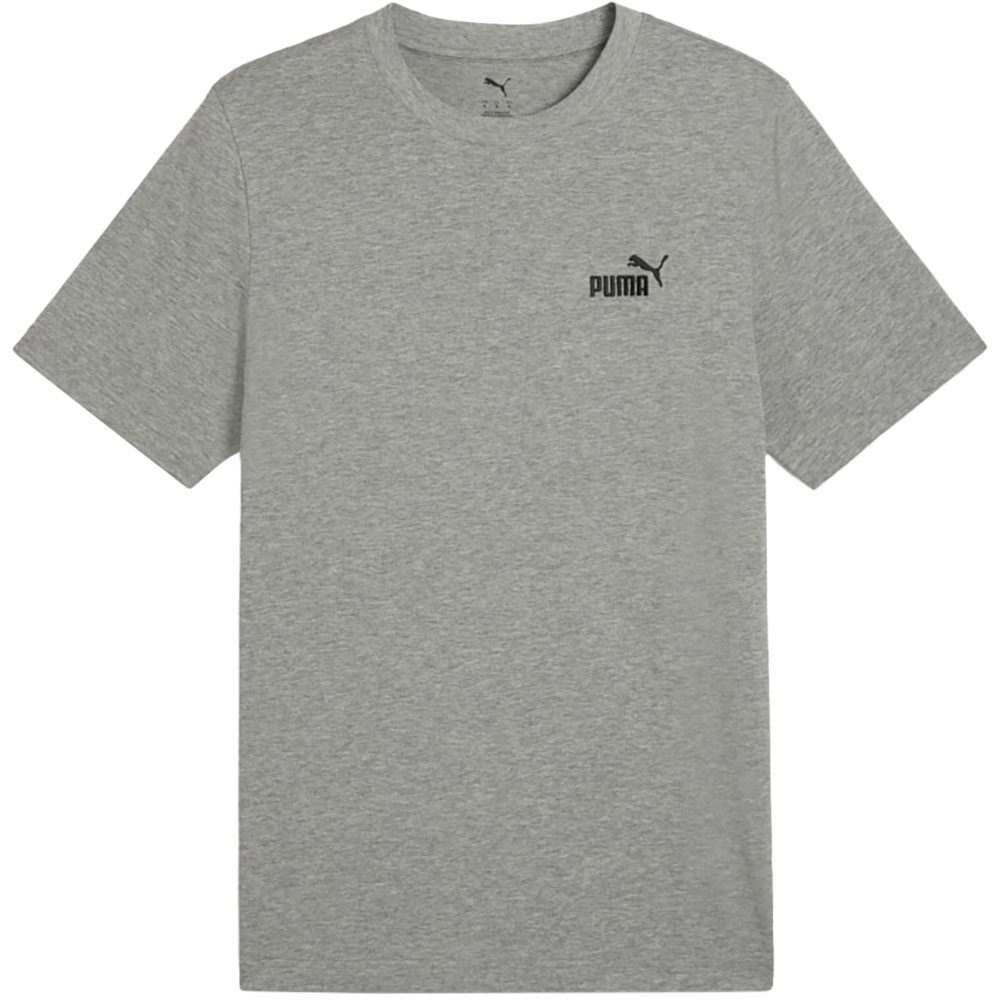 Puma Ess Small No. 1 Logo T-Shirt Herren medium gray heather