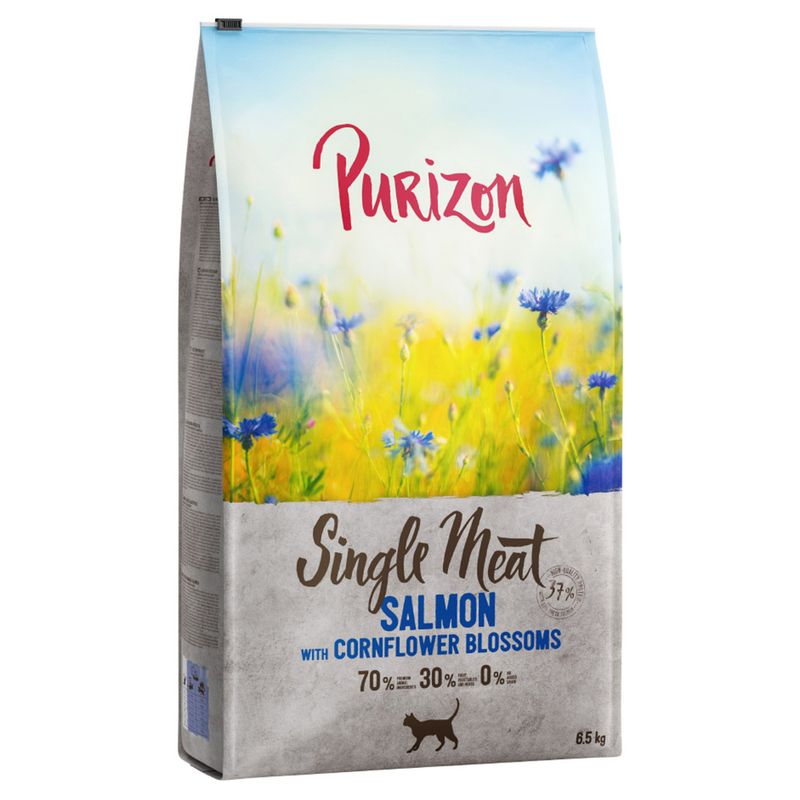 Purizon Single Meat saumon, fleurs de bleuet
