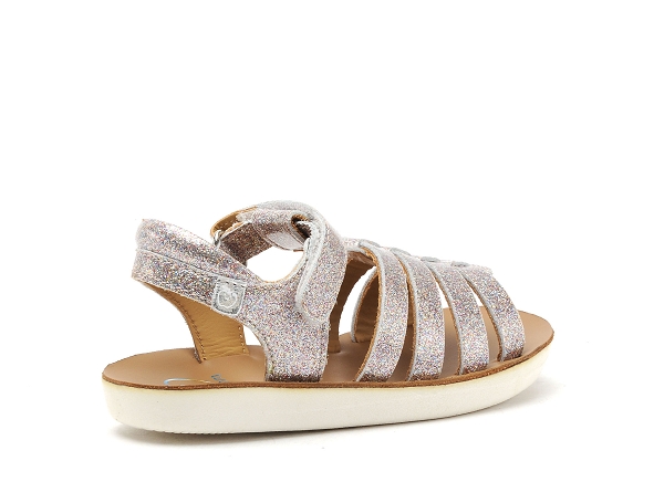 Shoo pom nu pieds enfant goa spart argent