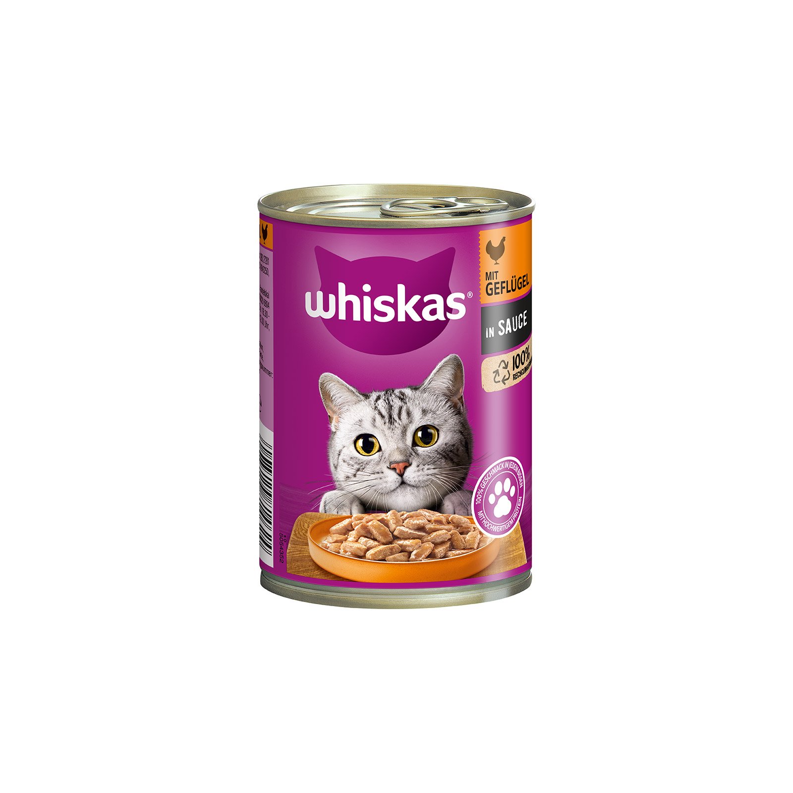 Whiskas Geflügel in Sauce 1+