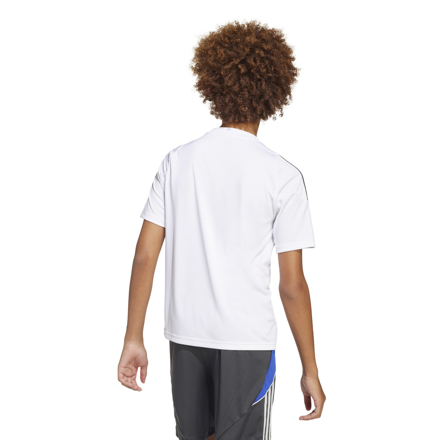 Adidas Messi Trainingsshirt Kids Wit Donkergrijs Neongeel