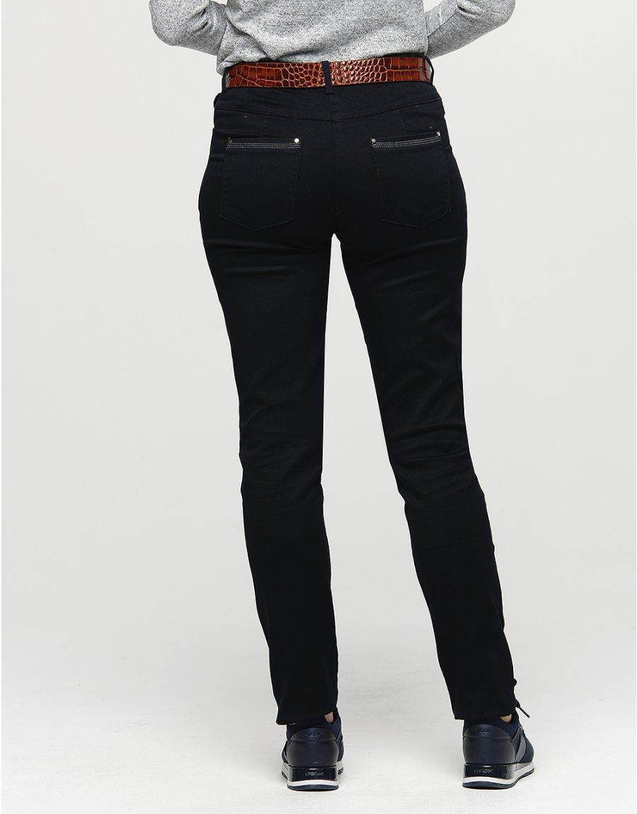 Jean chic noir stretch